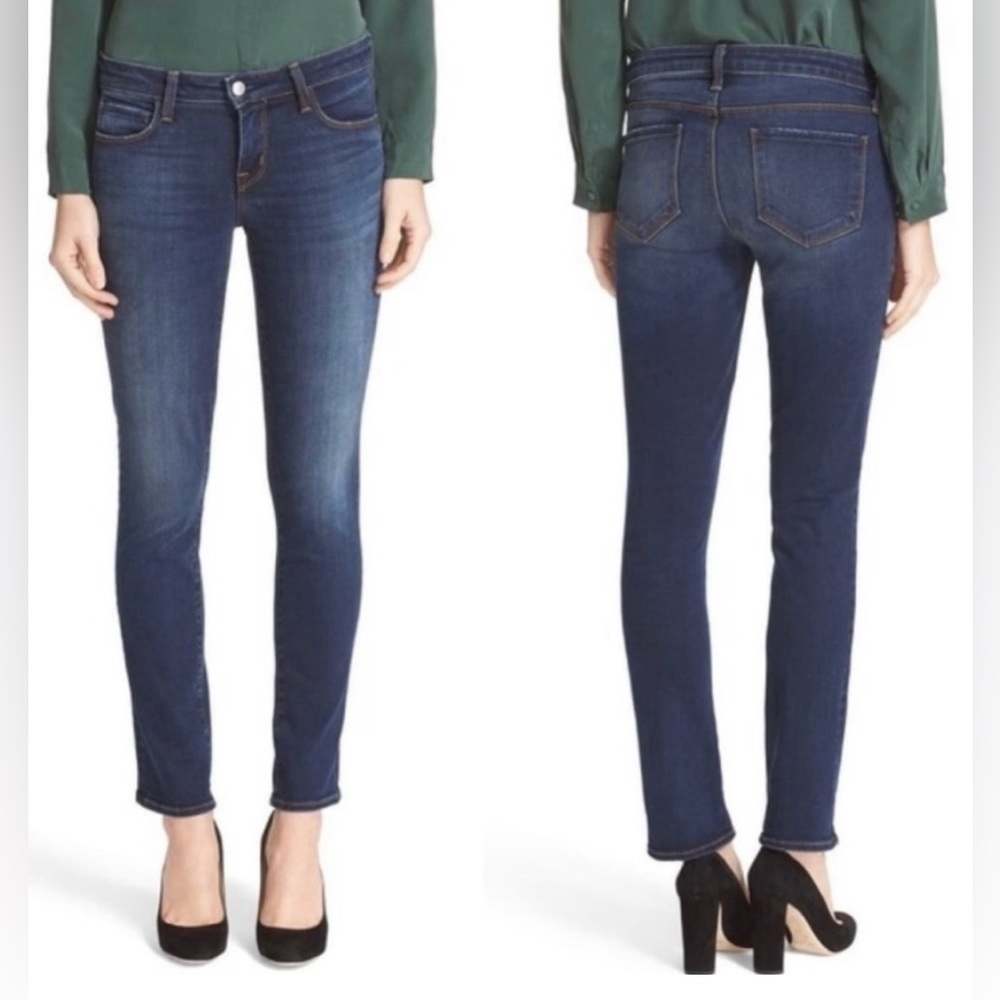 L’AGENCE Coco Mid-Rise Slim Stretch Jeans